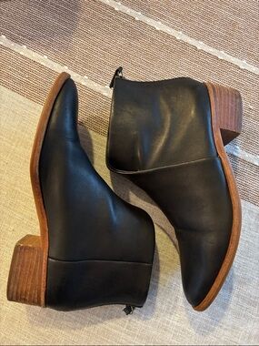 Soludos Black Booties size 7